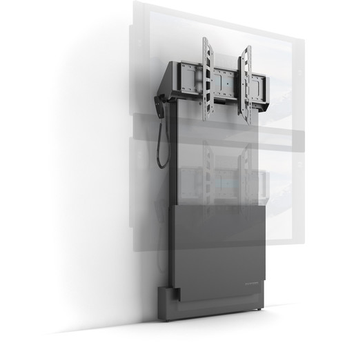 Salamander Designs Large Electric Lift Wall Display Stand for Displays Up to 90"