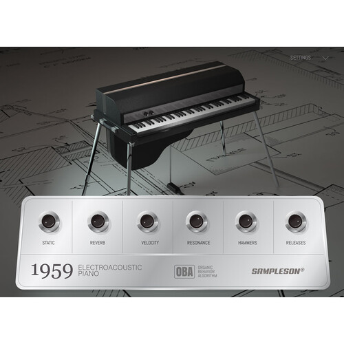 Sampleson 1959 Hidden Electro-Acoustic Piano