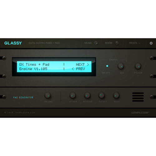 Sampleson Glassy Digital Piano Virtual Instrument Software