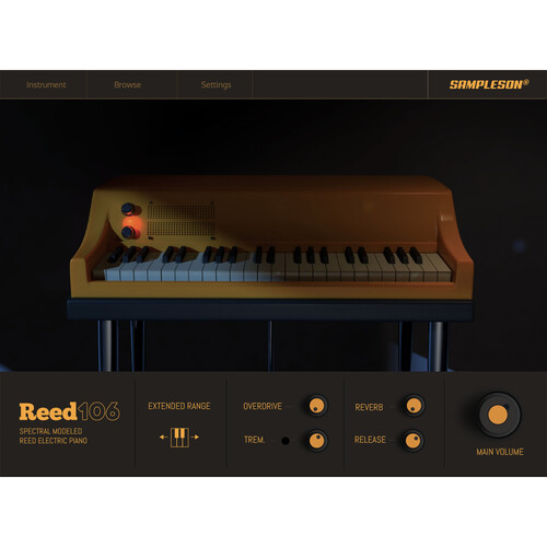 Sampleson Reed106 Reed-Based Electric Piano Virtual Instrument Software