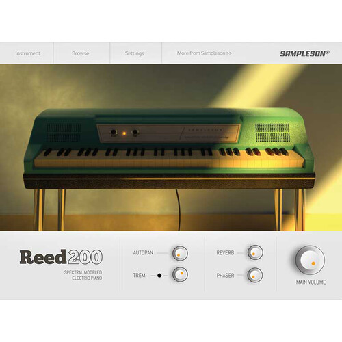 Sampleson REED200 V2 Electric Piano Virtual Instrument Software