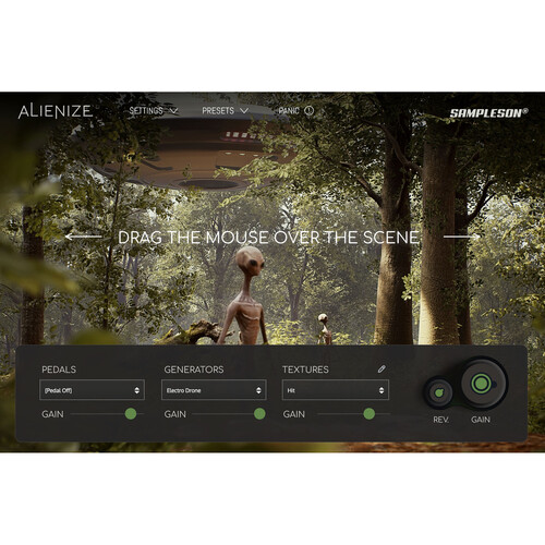Sampleson ALIENIZE Sci-Fi Virtual Instrument Plug-In Software