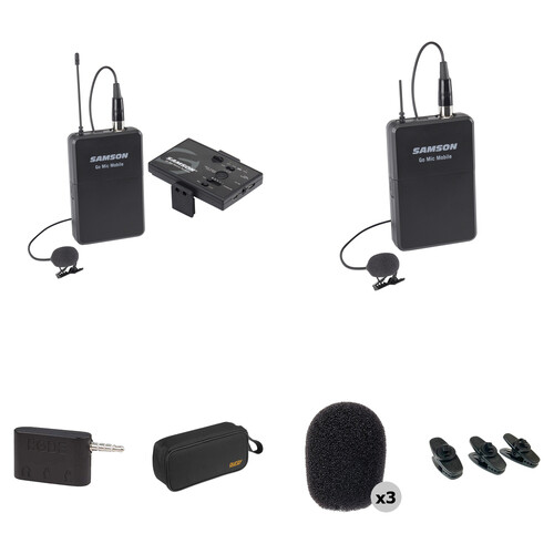 Samson Go Mic Mobile Dual Channel Lavalier System Kit