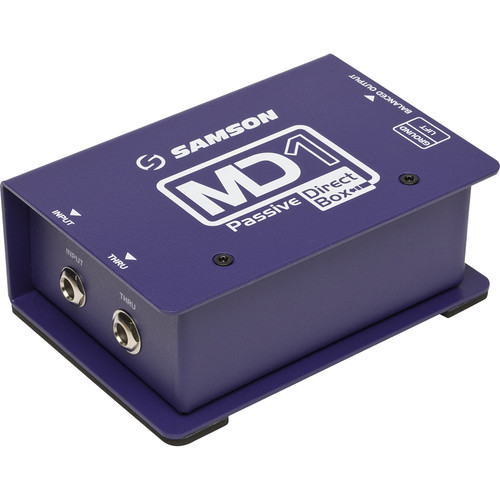 Samson S-MAX MD1 Single Channel Passive Direct Box