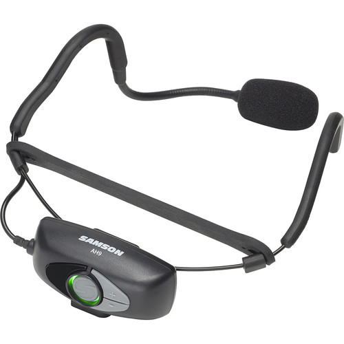 Samson AH9 Wireless Transmitter with Fitness Headset Microphone (K: 470 to 494 MHz)