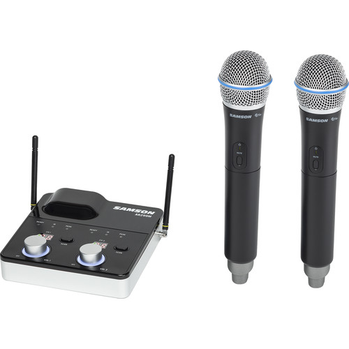 Samson Concert 288m Handheld Dual-Channel Wireless Handheld Microphone System (D: 542 to 566 MHz)