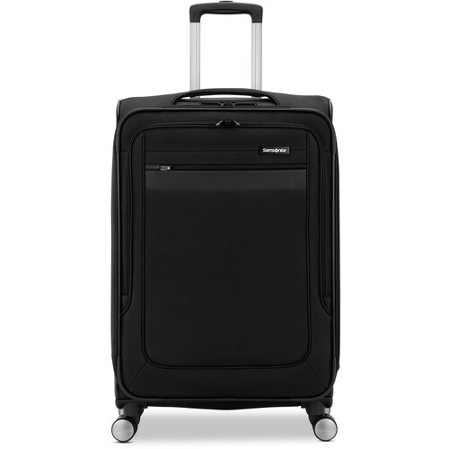 Samsonite Ascella Expandable Wheeled Suitcase (25", Black)