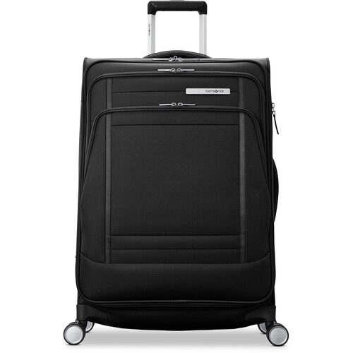 Samsonite UpLIFT Softside Expandable Spinner (Black, Medium)