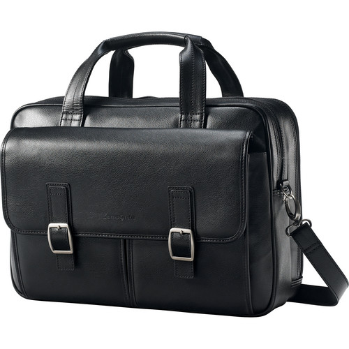 Samsonite Two Pocket Front Flap Business Case (Black)