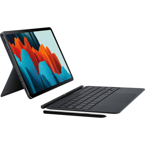 Samsung 11" Galaxy Tab S7 256GB Tablet and Keyboard Cover (Mystic Black)