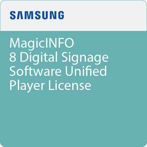 Samsung MagicINFO 8 Digital Signage Software Unified Player License