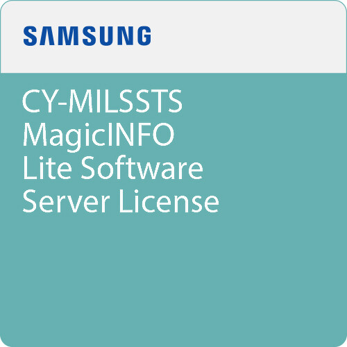 Samsung CY-MILSSTS Magicinfo Lite Software Server License