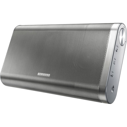 Samsung Portable Wireless Speaker with NFC (Silver)