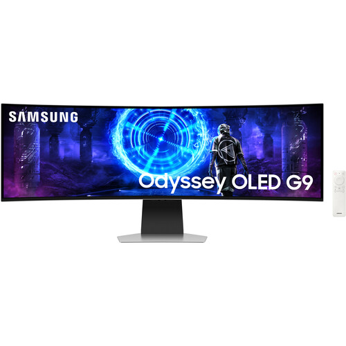 Samsung Dual 49" Odyssey QD-OLED G9 G95SD 1440p 240 Hz Curved Ultrawide Gaming Monitor Kit