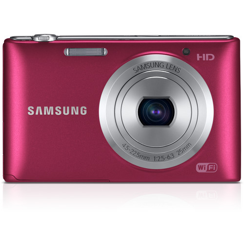 Samsung ST150F Smart Digital Camera (Red)