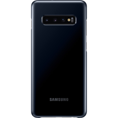 Samsung LED Back Cover Case for Samsung Galaxy S10+ (Black)