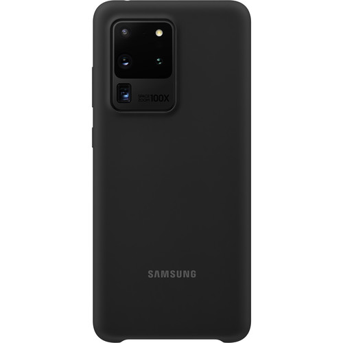 Samsung Silicone Cover for Galaxy S20 Ultra (Black)