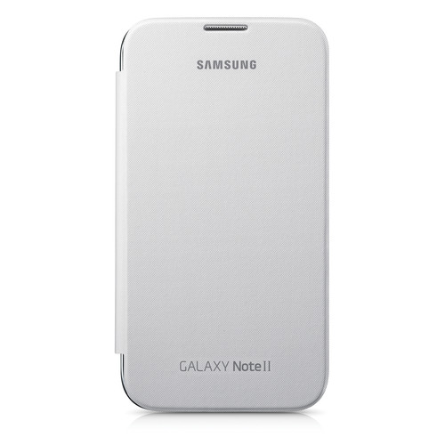 Samsung Flip Cover for Galaxy Note 2 (Marble White)