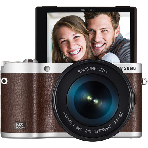 Samsung NX300M Mirrorless Digital Camera EV-NX300MBSVUS B&H