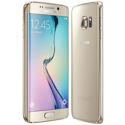Samsung Galaxy S6 Edge SM-G925F 64GB Smartphone (Unlocked, Gold Platinum)