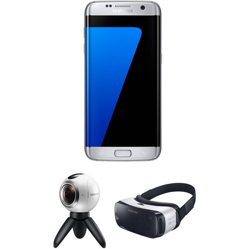 Galaxy - Galaxy S7 edge と GALAXY GEAR VR のセット Samsung Galaxy S7 edge SM-G935F 32GB Smartphone and Virtual