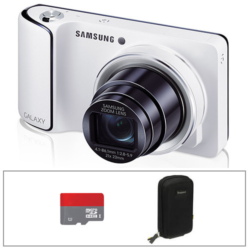 Samsung GC120 Galaxy Digital Camera Basic Kit (Verizon, White)