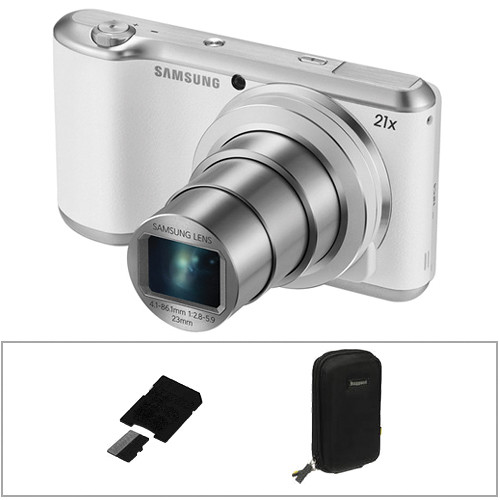 Samsung GC200 Galaxy Camera 2 Basic Kit (White) B&H Photo Video