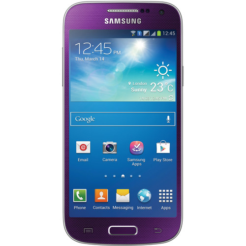 Samsung Galaxy S4 Mini Duos GT-I9192 8GB Smartphone (Region Specific Unlocked, Purple)