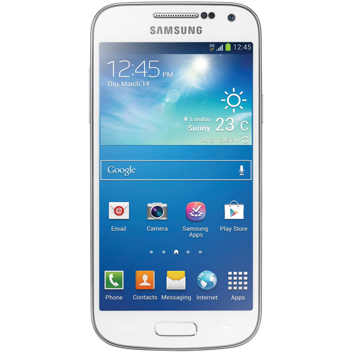 Samsung Galaxy S4 Mini Duos GT-I9192 8GB Smartphone (Region Specific Unlocked, White)