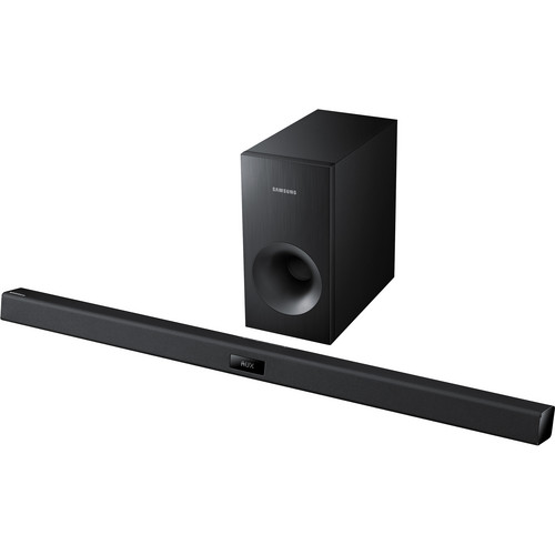 Samsung HW-F355 2.1 Channel Sound Bar System with Wired Subwoofer (Black)