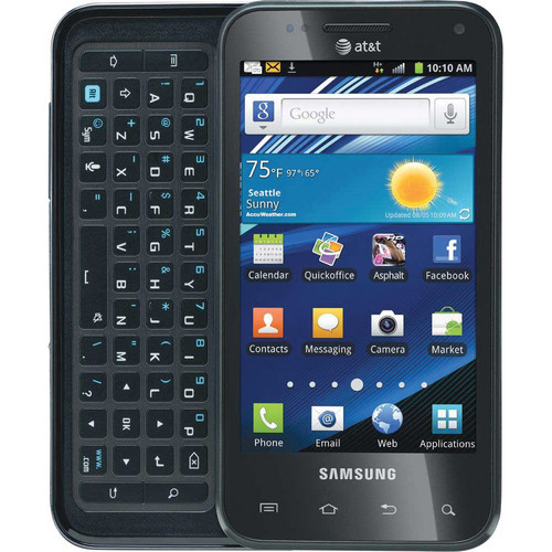 Samsung Captivate Glide SGH-I927 8GB AT&T Branded I927-BLK B&H