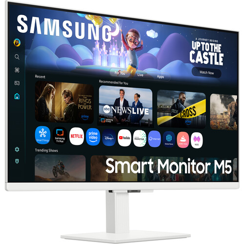 Samsung M5 M50F 27" HDR Smart Monitor (White)