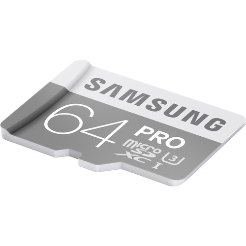 Samsung 64GB PRO UHS-I microSDXC Memory Card