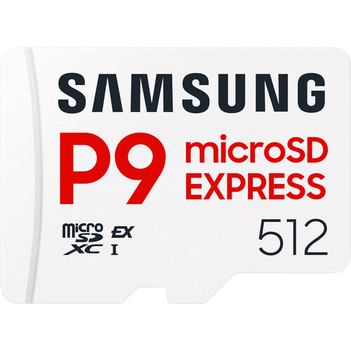 Samsung 512GB P9 microSD Express Memory Card MB-MK512T/AM B&H