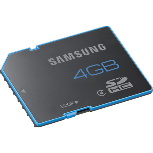 Samsung 4GB SDHC Memory Card Standard Series Class 4 MB-SS4GB/AM