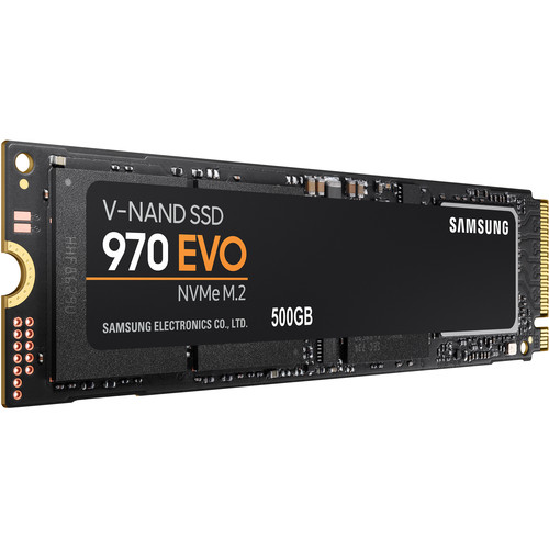 Samsung 500GB 970 EVO NVMe M.2 Internal SSD