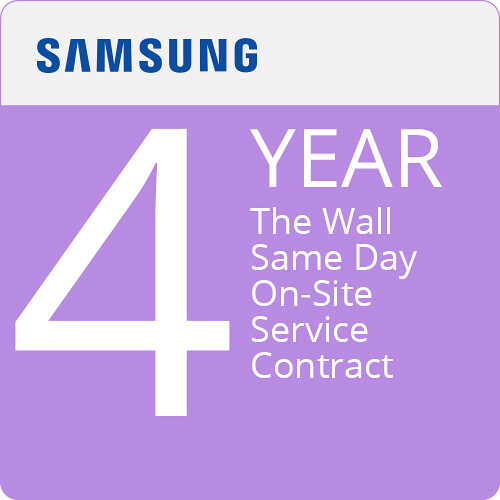 Samsung 4-Year Same Day On-Site Service for The Wall