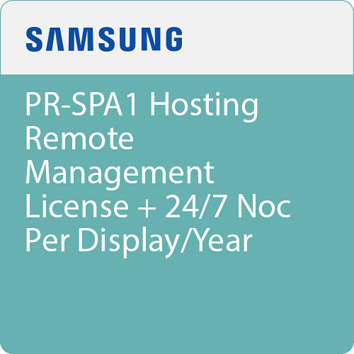 Samsung MagicINFO Hosting Remote Management License with 24x7 NOC Support