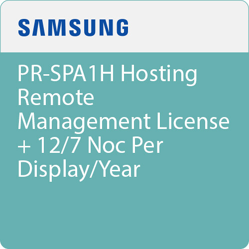 Samsung MagicINFO Hosting Remote Management License with 12x7 NOC Support