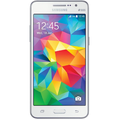 Samsung Galaxy Grand Prime SM-G530H 8GB Smartphone (Unlocked, White)