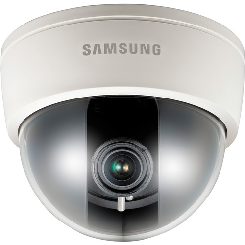 Samsung Techwin 1/3" Indoor/Outdoor Dome Camera with 2.5 - 6mm Lens (NTSC, White)