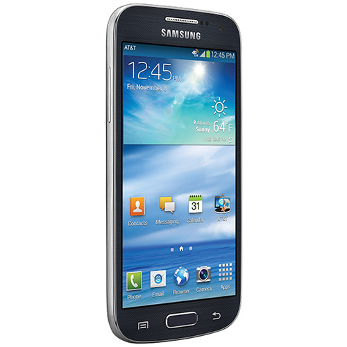 Samsung Galaxy S4 Mini SGH-I257 16GB AT&T Branded Smartphone (Unlocked, Black Mist)