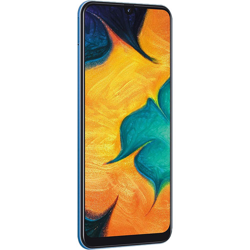 Samsung Galaxy A30 SM-A305G Dual-SIM 32GB Smartphone (Unlocked, Blue)