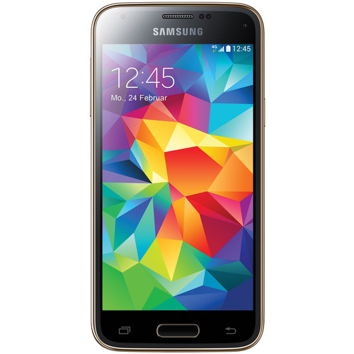 Samsung Galaxy S5 Mini SM-G800F 16GB Smartphone (Unlocked, Gold)