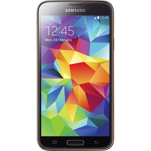 Samsung Galaxy S5 Duos 16GB Smartphone (Unlocked, Copper Gold)