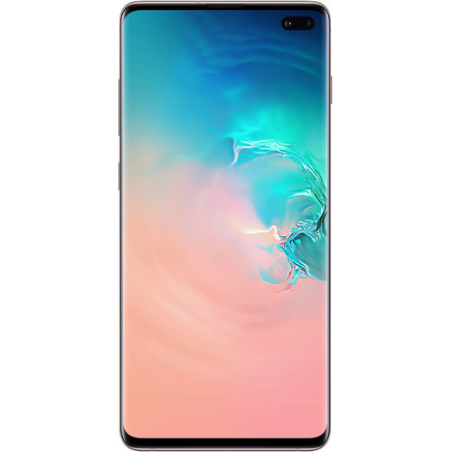 Samsung Galaxy S10+ SM-G975F Dual SIM 128GB Smartphone (Unlocked, Ceramic White)