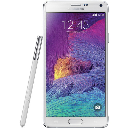 Samsung Galaxy Note 4 SM-N910H 32GB Smartphone (Region Specific Unlocked, Frosted White)