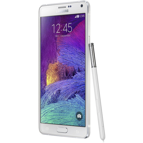 Samsung Galaxy Note 4 SM-G910T 32GB T-Mobile Branded Smartphone (Unlocked, Frost White)