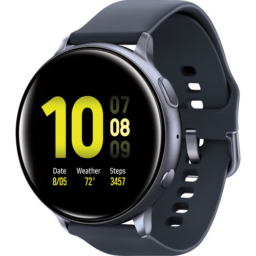 Samsung Galaxy Watch Active2 Bluetooth Smartwatch (Aluminum, 40mm, Aqua Black)