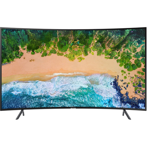 Samsung NU7300 65" Class HDR UHD Multi-System Smart Curved LED TV